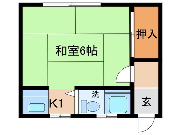 小野寺アパートの物件間取画像